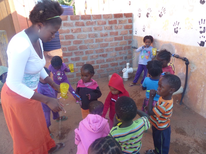 Tooth brushing Gobabis 4